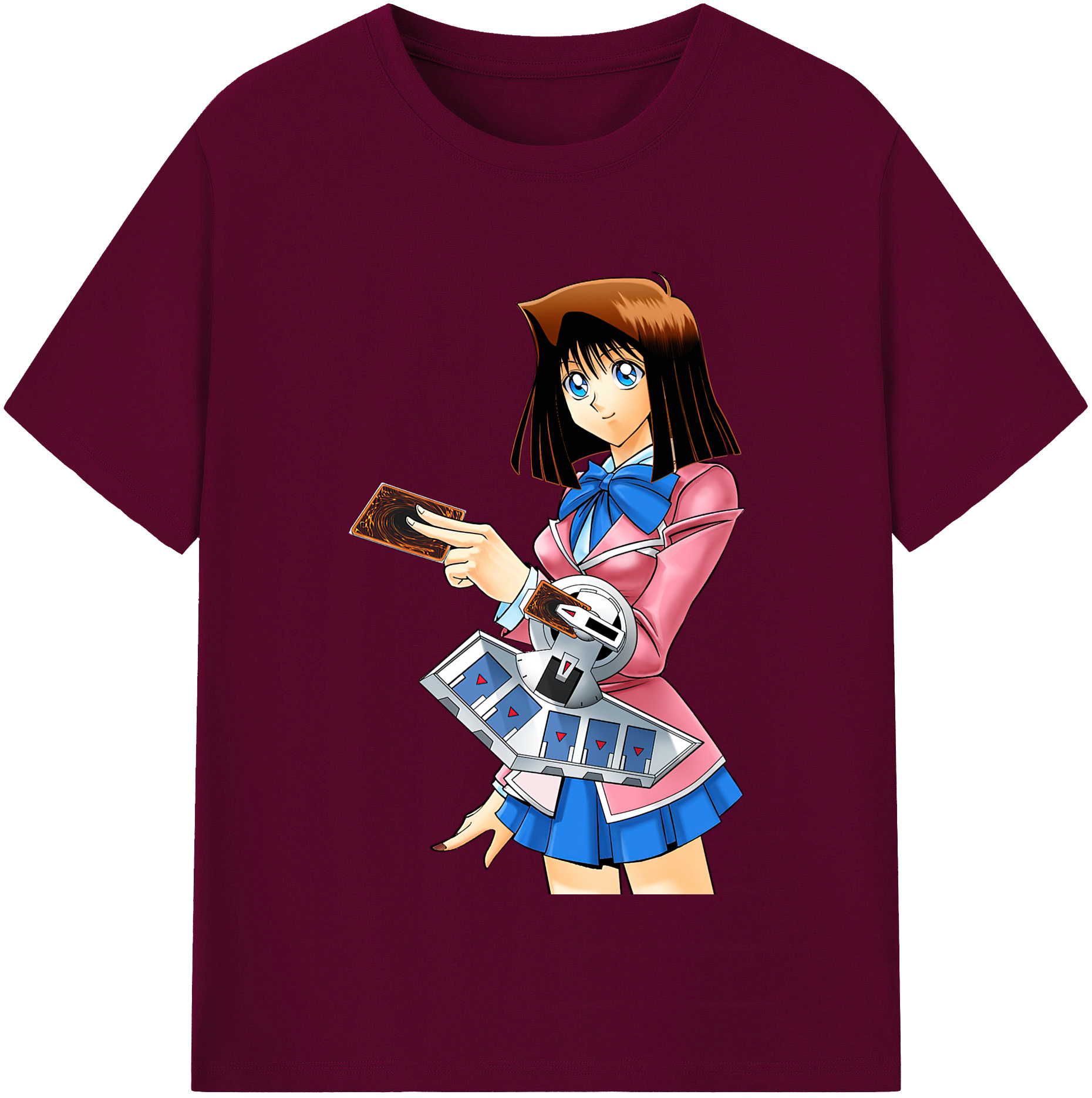 （画像用） 遊☆戯☆王 Yu-Gi-Oh! レディースカジュアルプリントTシャツ（綿100％）